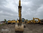 Used Excavator,Used Excavator in yard,Used Komatsu in yard,Front of used Komatsu